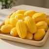 Pineapple Bread Pinch Toys Fake Squeeze Toy, Stress Relief Realistic Corn Sensory Soft Simulated Mango Office Desk Fidget Toy Focus Aid