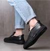 Men's Leather Shoes In Spring And Autumn Breathable Formal Casual Shoes
