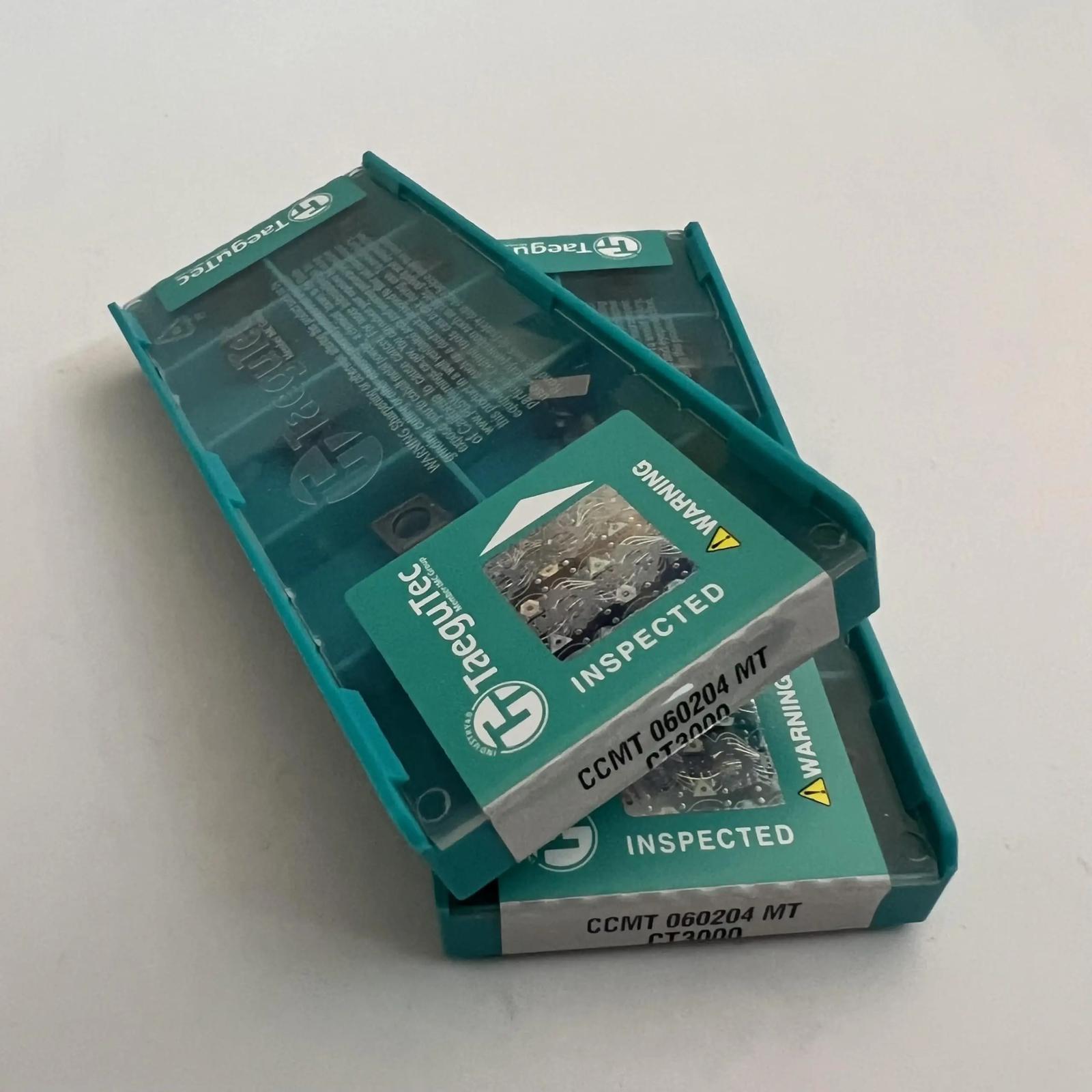 

TaeguTec / CCMT060204MT CT3000 /Original genuine CNC alloy blade 10 PCS