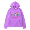 kpop demon hunters print anime hoodie Fleece sweatshirt y2k Saja Boys hoodies Cartoon Jacket Autumn pullover kids clothes girls