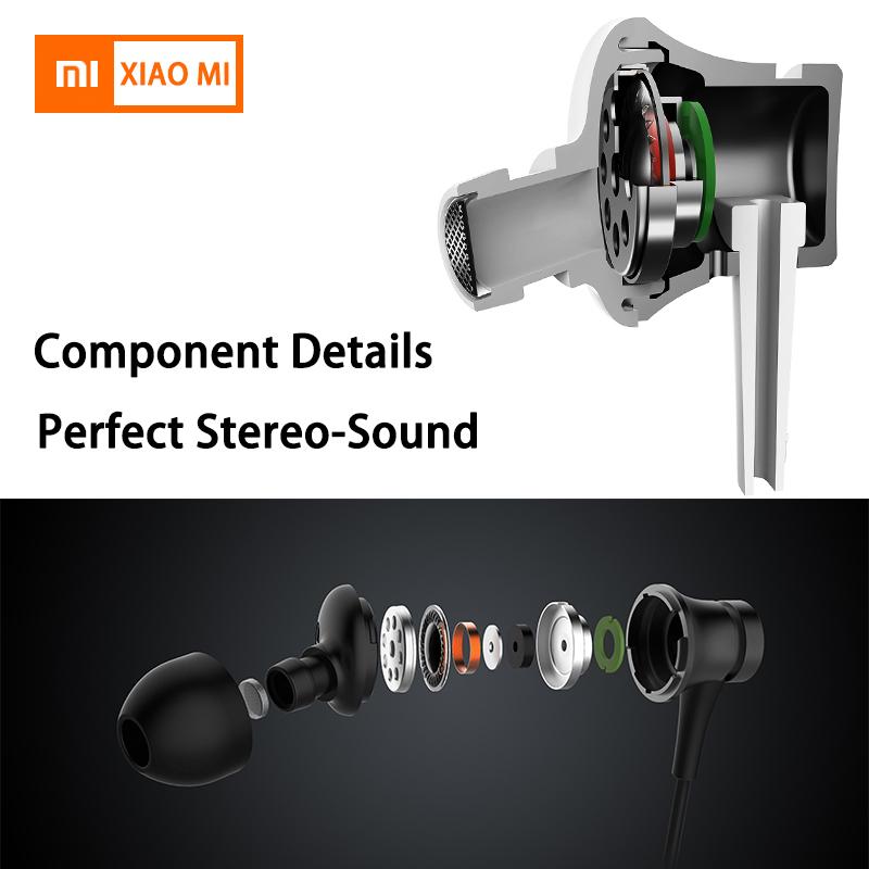 Original Xiaomi Piston 3 Earphone Bass Wired 3.5MM In-ear Sport Headphone with Mic Headset for Phone Xiaomi Samsung Huawei