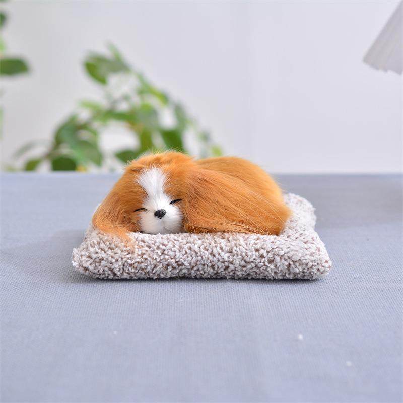 Activated Carbon Dog Ornament for Car Interior, Bamboo Charcoal Bag Decor