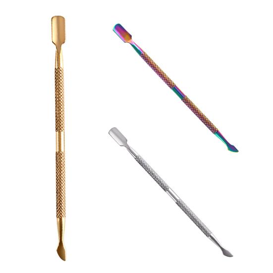 Effektiver Nagelhautschieber Doppelkopf Edelstahl Exquisiter Rostfreier Nagelhautschieber