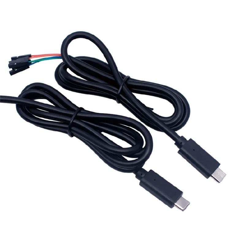 Practical USB TypeC to Phone Serial 232 Cable for Communication Needs