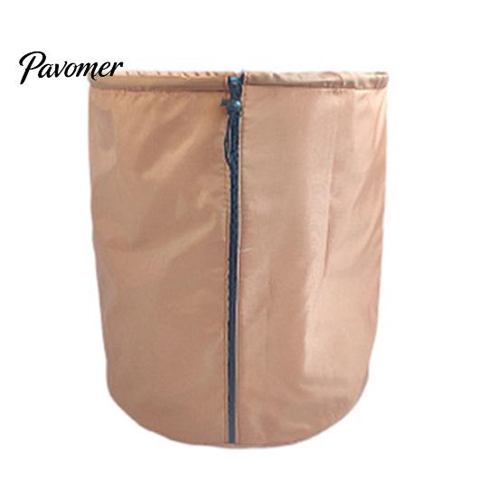 Winter Plant Protection Covers Planter Insulation Cover, Zippered Flower Pot Wrap, Cold Wind Shield for Potted Trees Bag with Drawstring Outdoor