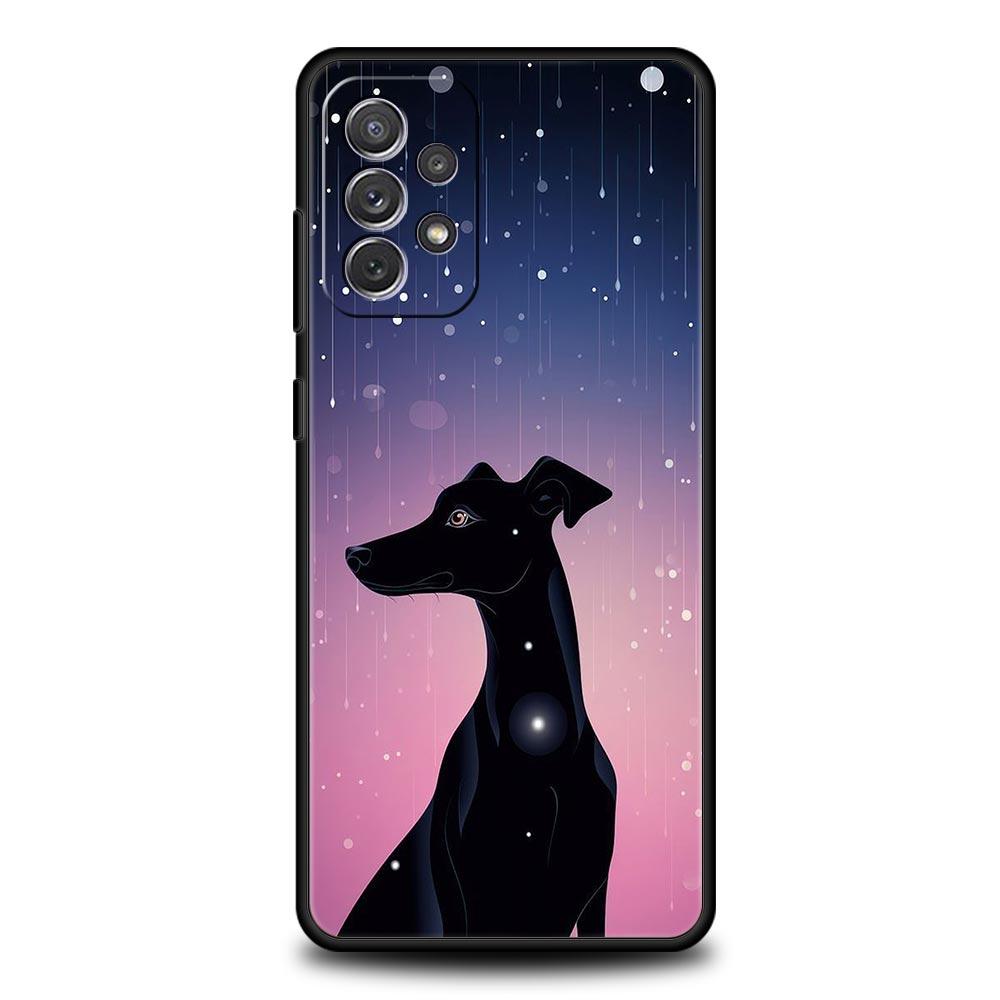 Galgo Greyhound Dog Phone Case For Samsung Galaxy A17 A07 A55 A35 A25 A15 A05 A33 A31 A23 A21s A13 A11 A41 A73 A53 A51 A71 Cover