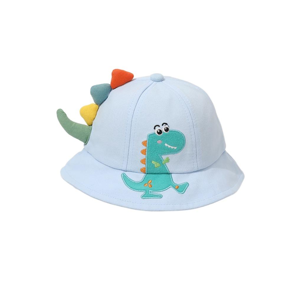 Wide Brim Dinosaur Children Fisherman Hat Cartoon Baby Sun Cap Cute Kids Bucket Hat  Toddler