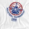 Top Gun Womens/Ladies Volleyball Tournament 1986 T-Shirt