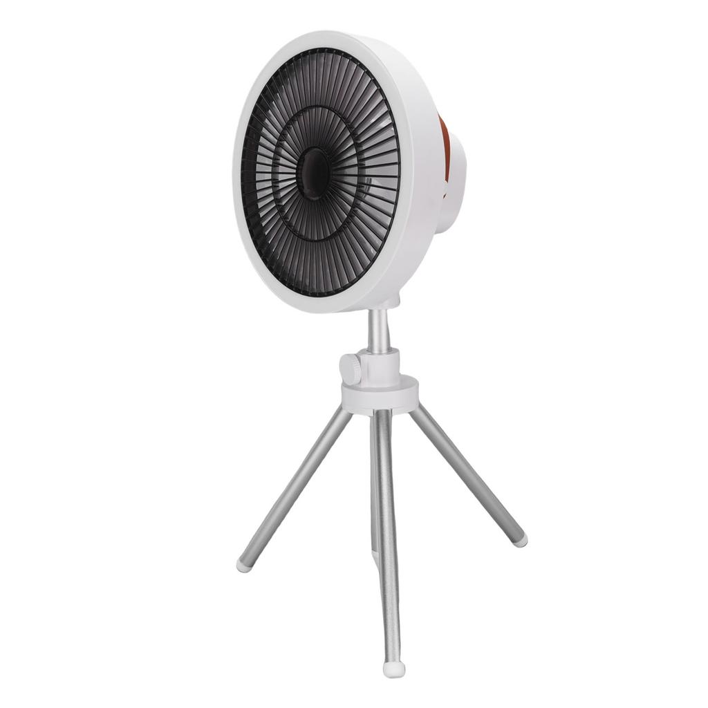 Camping Fan with Tripod 3 In 1 3 Speeds Oscillating Portable Standing Outdoor Fan with Light and Phone  R for Tent Fishing Picnic