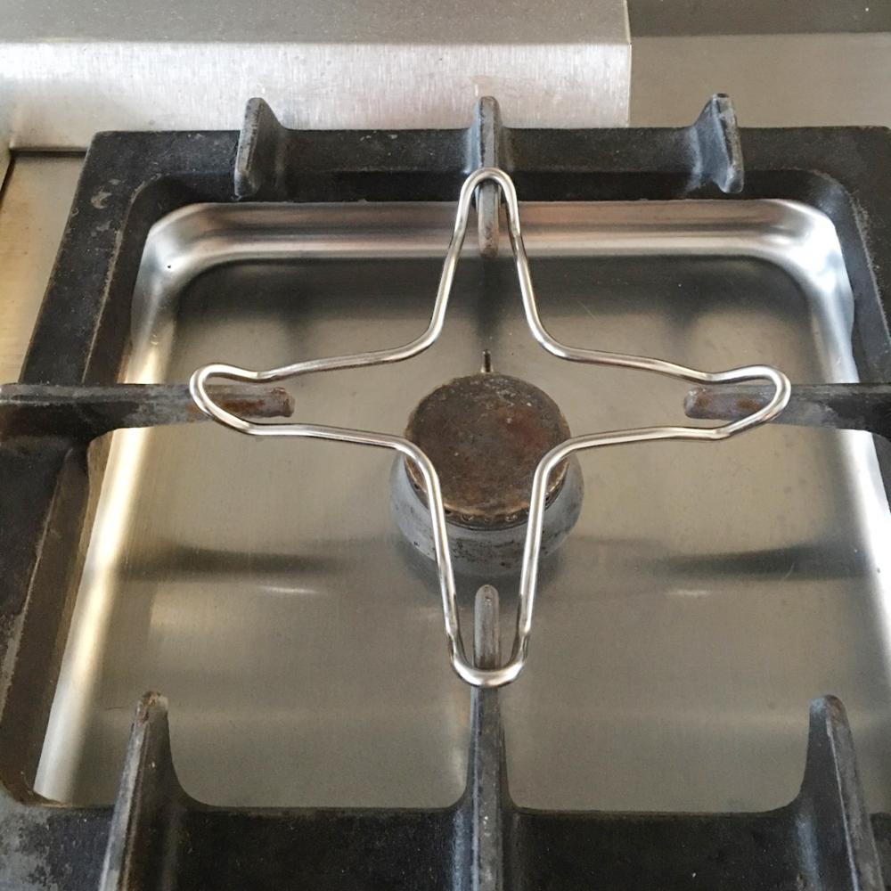 

Stainless Steel for Gas Hob Camping Supplies Pans Rack Iron Stove Ring Gas Cooker Rack Pot Stand 5 angle
