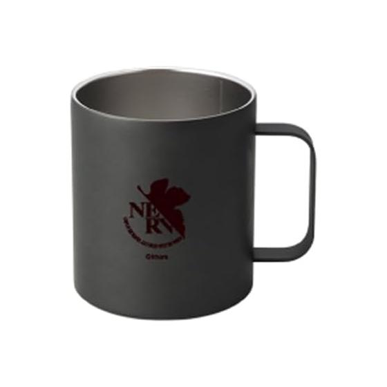 EVA&LOGOS Vacuum Double Structure Stainless Steel BIG Mug Matte Black