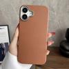 Applicable To IPhone 16 Mobile Phone Case Retro Leather Pattern 14Promax Apple 15 Protective Case 13 Silicone Simple