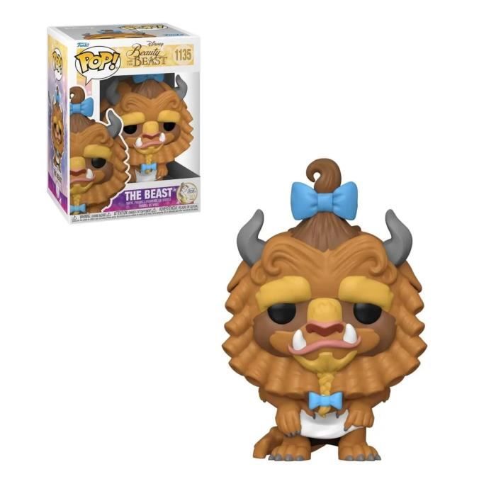 Figurine Funko Pop! Disney : Beauty &amp; Beast - Beast w/Curls