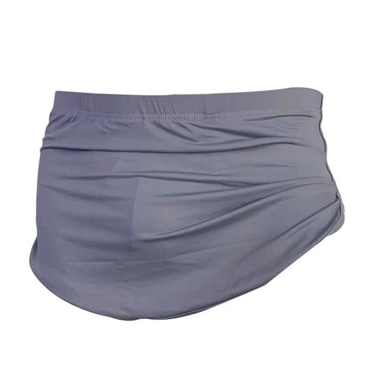 Men Panties Removeable Closure Solid Color Close Fit Low Waist Stretch Ice Silk