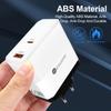 PD 65W GaN Fast Charger with QC3.0 for Phones & Tablets - European Standard