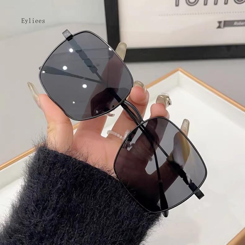 Big Frame Square Sunglasses Women Men Fashion Gradient Sun Glasses Ladies Designer Metal Eyewear Shades UV400 gafas de sol