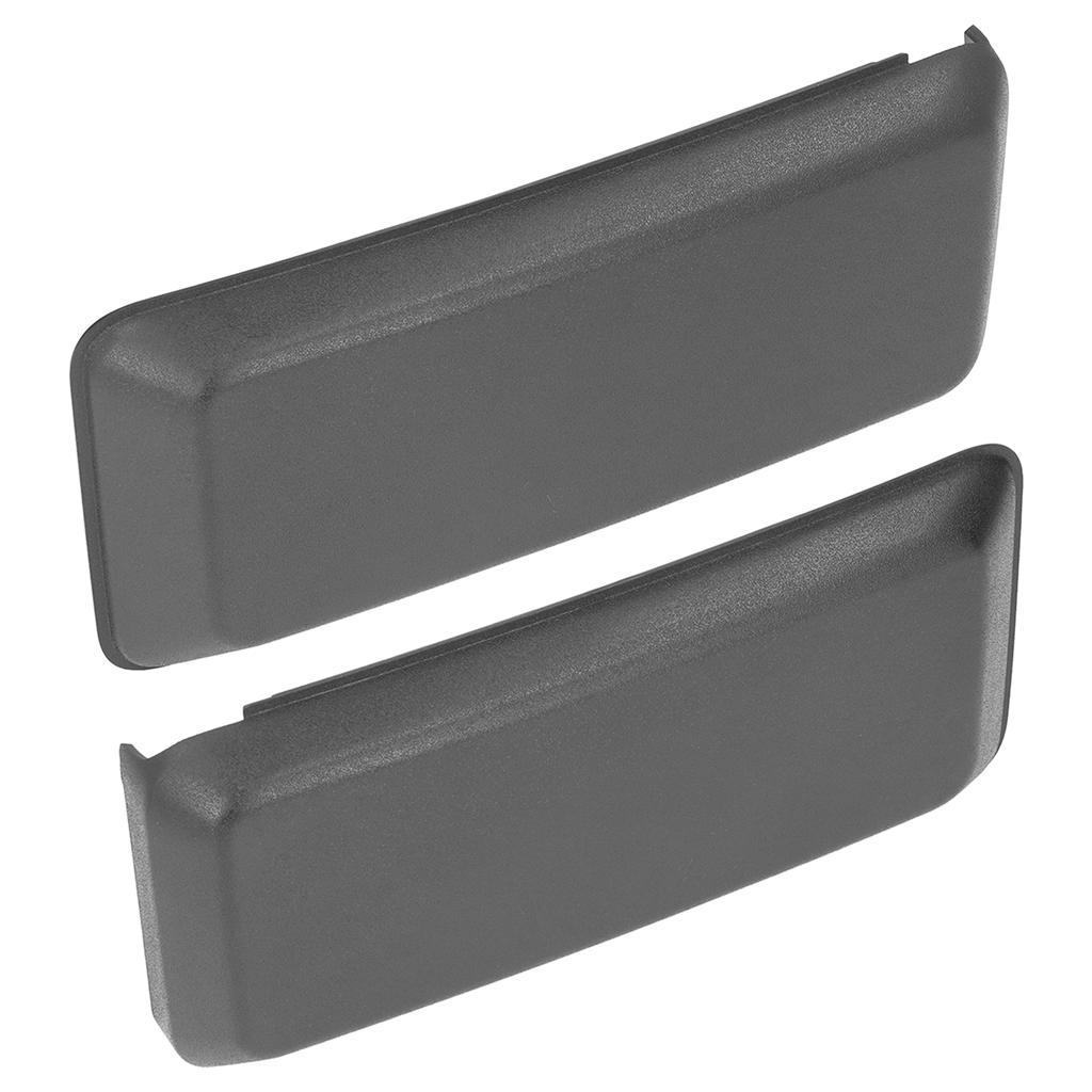 Front Bumper Pads Guards Left Right Side Insert Caps with Buckle Black ABS Replacement for F150 2018‑2020