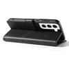 Protective Case Fit for Samsung S23 Mobile Phone Artificial Leather Smartphone Flip Wallet Case