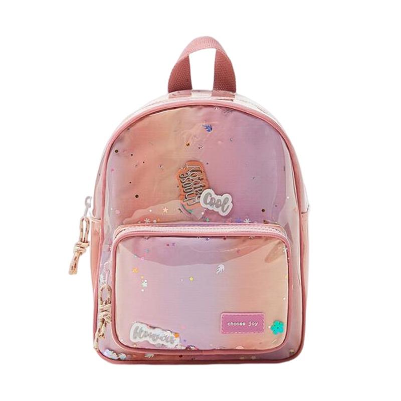 

Trendy Pink Children s School Backpack With Multiple Compartments For Storage