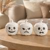 Festive Entrance Display Pieces 3D Printed Mummy Pumpkin Skull Figurine for Halloween Decorations, Versatile Showcase Statues with Funny Expressions