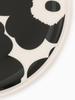 Marimekko Unikko Plate 20cm Women's 52_1_52219470763 F Black x White