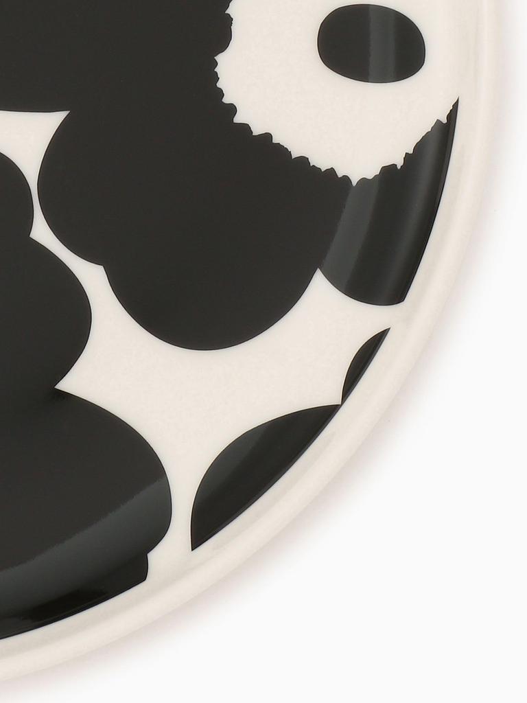 Marimekko Unikko Plate 20cm Women's 52_1_52219470763 F Black x White