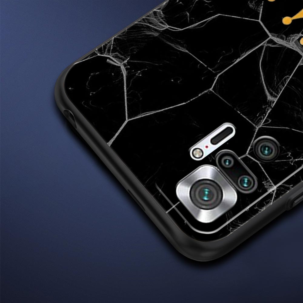 Crown Letter A Phone Case For Xiaomi Redmi Note 14 13 5G 10 11 12 Pro Plus 4G 14C 13C 12C 10C Black Cover