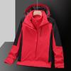 Windproof Cold-Resistant Detachable 3-in-1 Couple's Outdoor Jacket