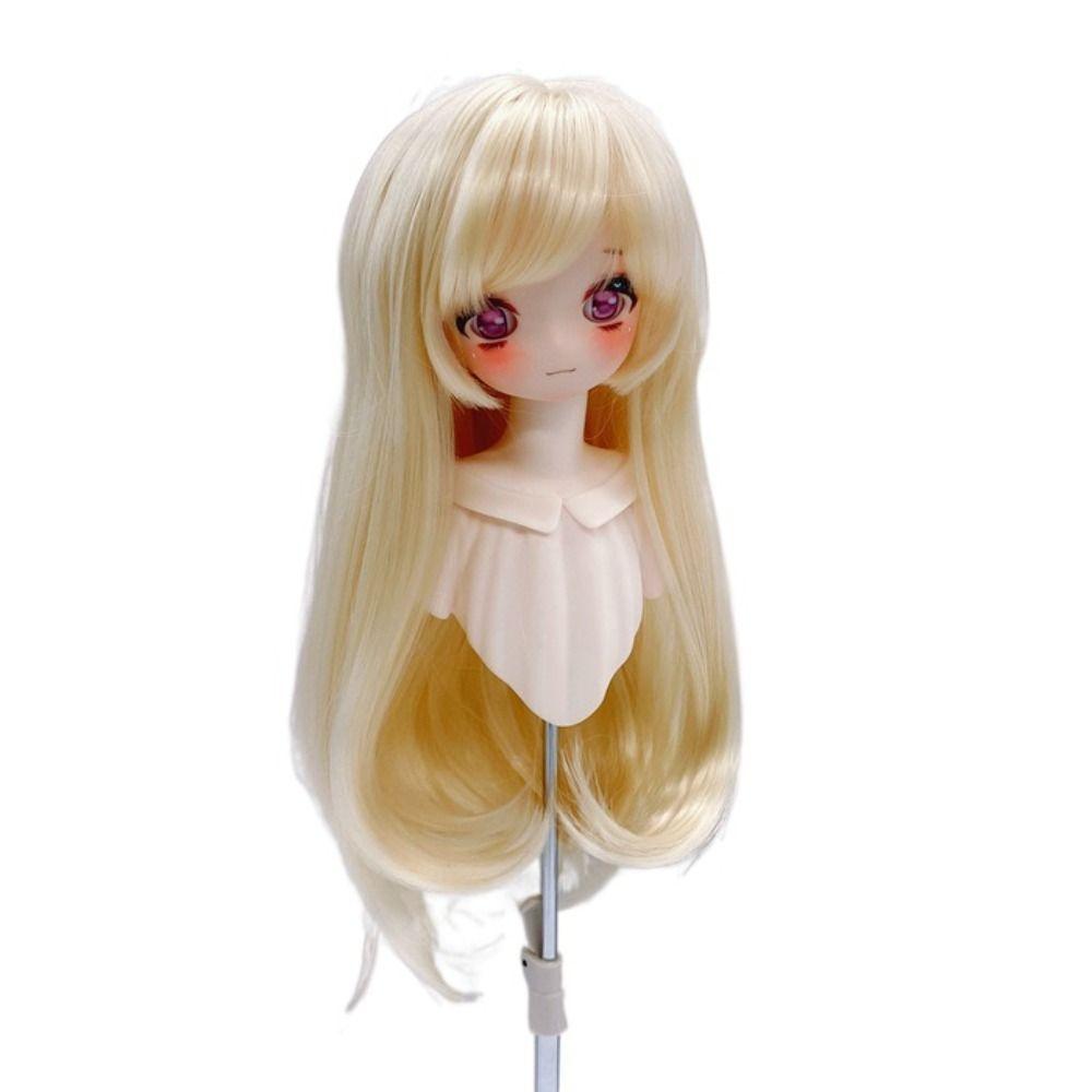 High Temperature Fiber Doll Wig Hair for 1/4 1/6 BJD Doll Long Hair DIY Head Accessories  Girls