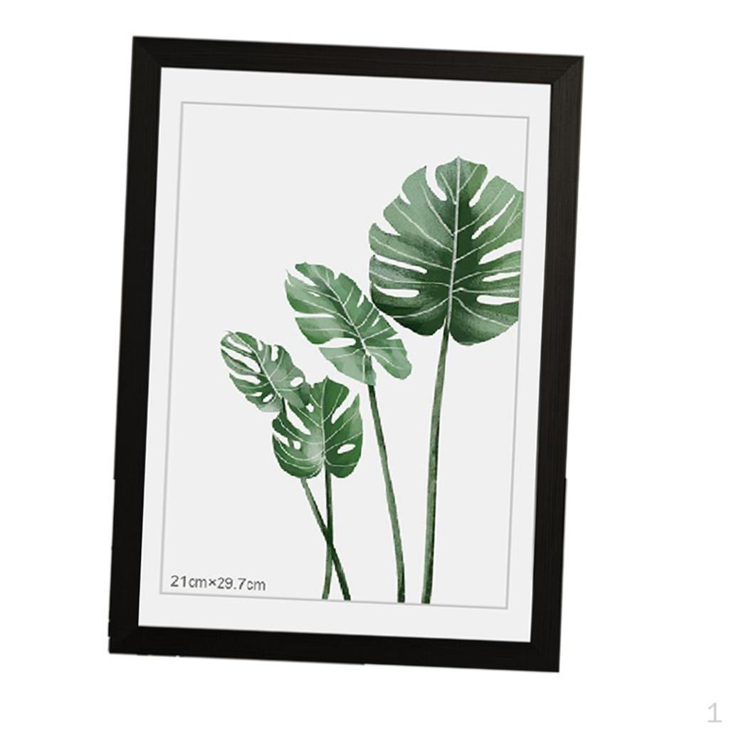 

Freestanding Wall Photo Frames Stickers Black
