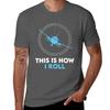 Funny Pilot Gift This Is How I Roll Airplane Aviation Aircraft Flight School TShirt Retro Graphic Print TShirt