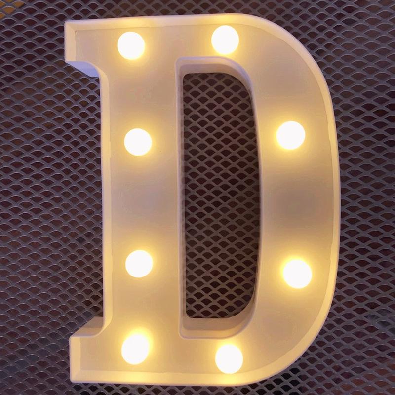 Popular 26-Letter Alphabet, Number & Symbol Lights for Events & Decor