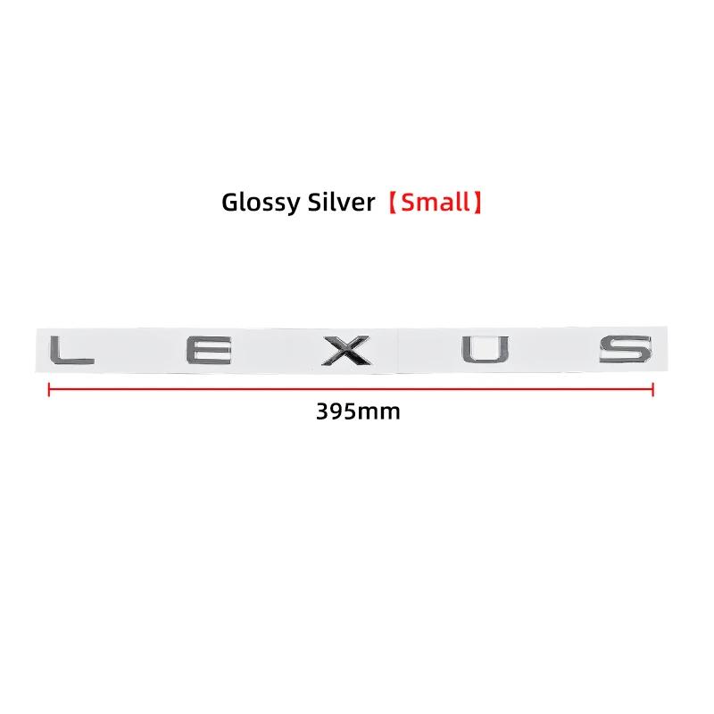 

ABS Car Rear Emblem Trunk Badge Sticker Letter Logo For Lexus RX350 IS250 IS350 GX460 ES350 GS350 GX470 IS300 NX300 ES NX IS RX