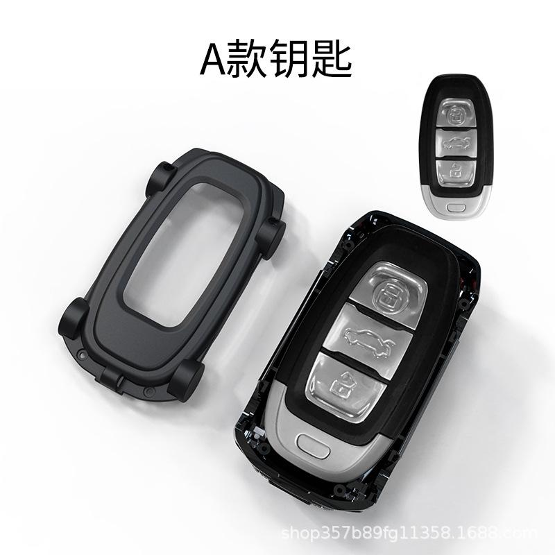 For Hongqi H9 key case car model key protection case buckle bag with light