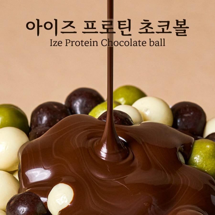IDEA NUTRITION Ize Protein Chocolate Ball #Matcha 22g*5ea