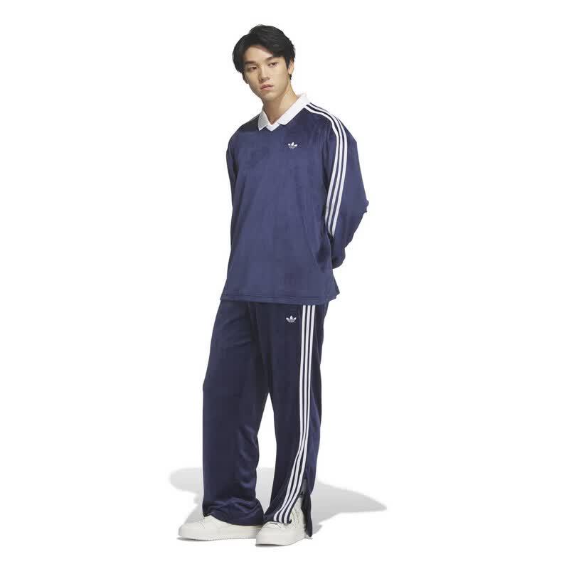 Adidas Originals Unisex Casual Long Sleeve Polo Shirt KQ5486