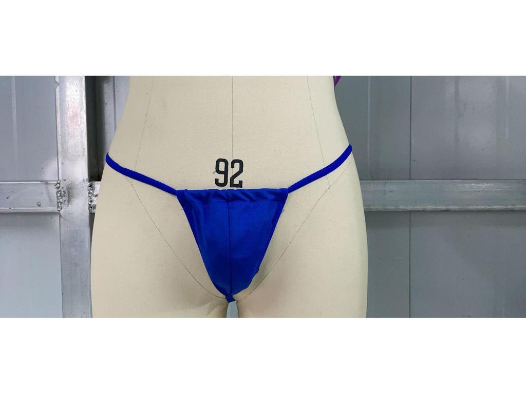 Ultra-Thin Breathable Mesh Low-Waist Men's Thong Briefs