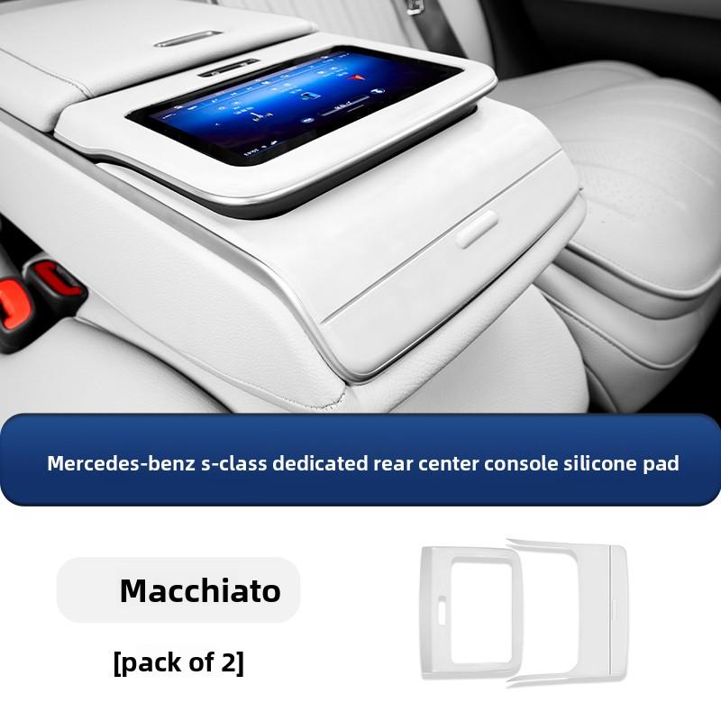 

Suitable for Mercedes-Benz S400L/S450L rear armrest silicone storage box S480 storage and storage interior supplies