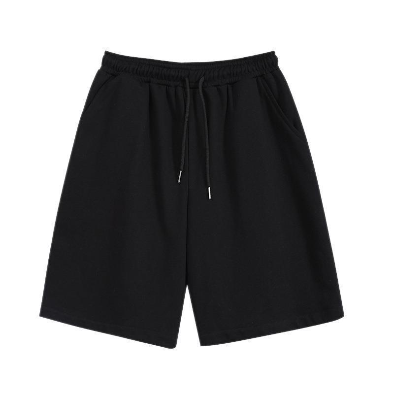 Mens Summer Thin Korean Style Casual Beach Shorts With Elastic Waist For Active Youth