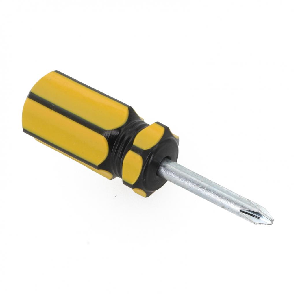 6mm Flat Head Screwdriver Short Handle High Torque for Precision Work