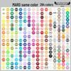 Pinbeads Fusion Beans Refill Pack: All-Color Series, 1000 Beads (2.6mm) for DIY Puzzle Crafting
