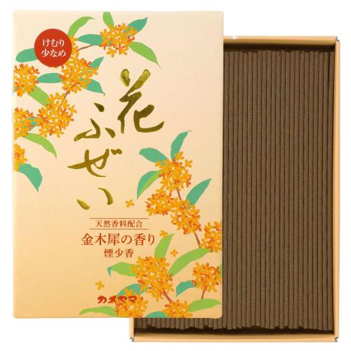 Kameyama Hanafuzei Osmanthus Incense, Low Smoke, Large Value Pack, Approx. 220g, Approx. 500 Sticks, Low Smoke
