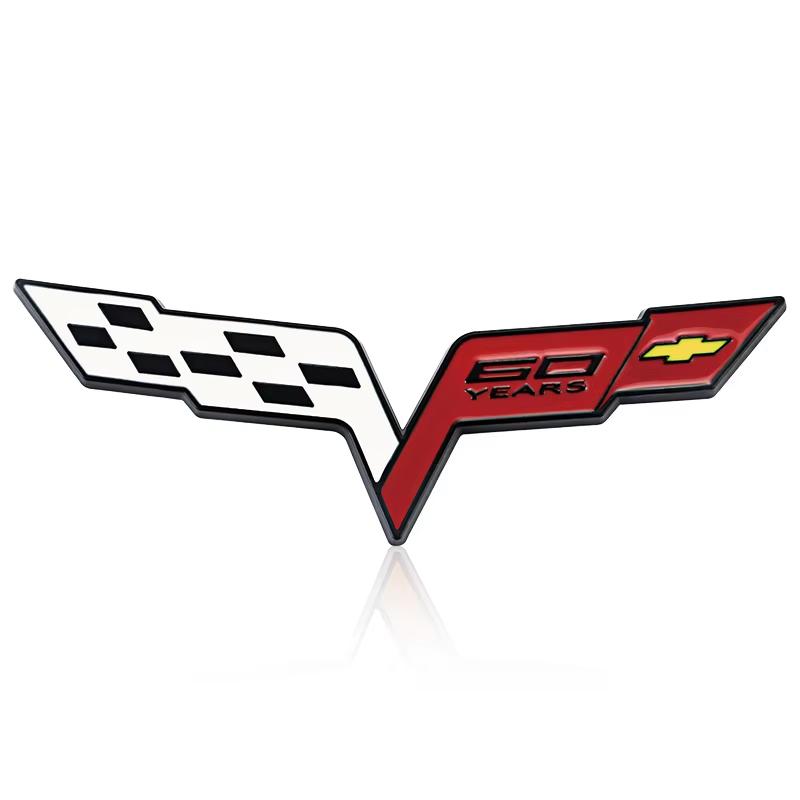 3D Metal Car Emblem Badge Sticker Decoration For Chevrolet Cruze Sonic Silverado Corvette Trax Camaro Captiva Suburban Equinox