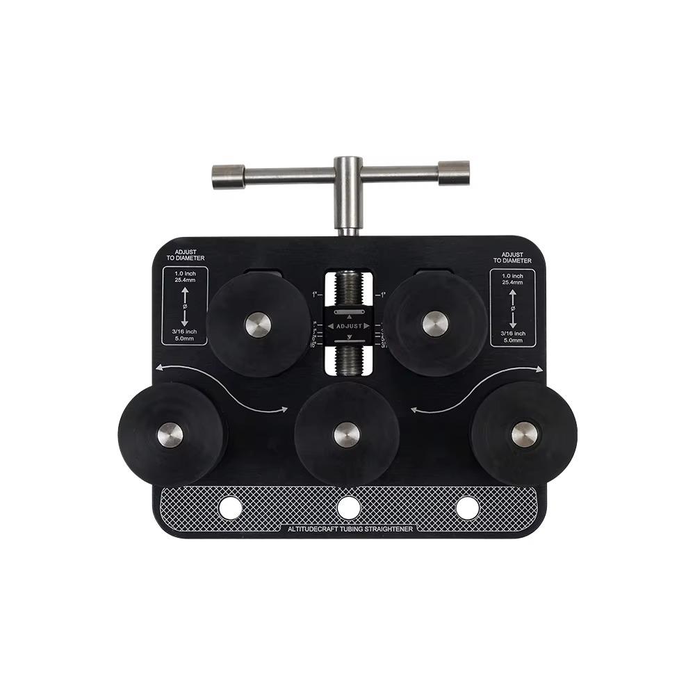 

Aluminium Fuel Line Straightener Black Water Resistant Brake Line Straightener Rust Resistant Soft Aluminum Pipe Straightener чорний