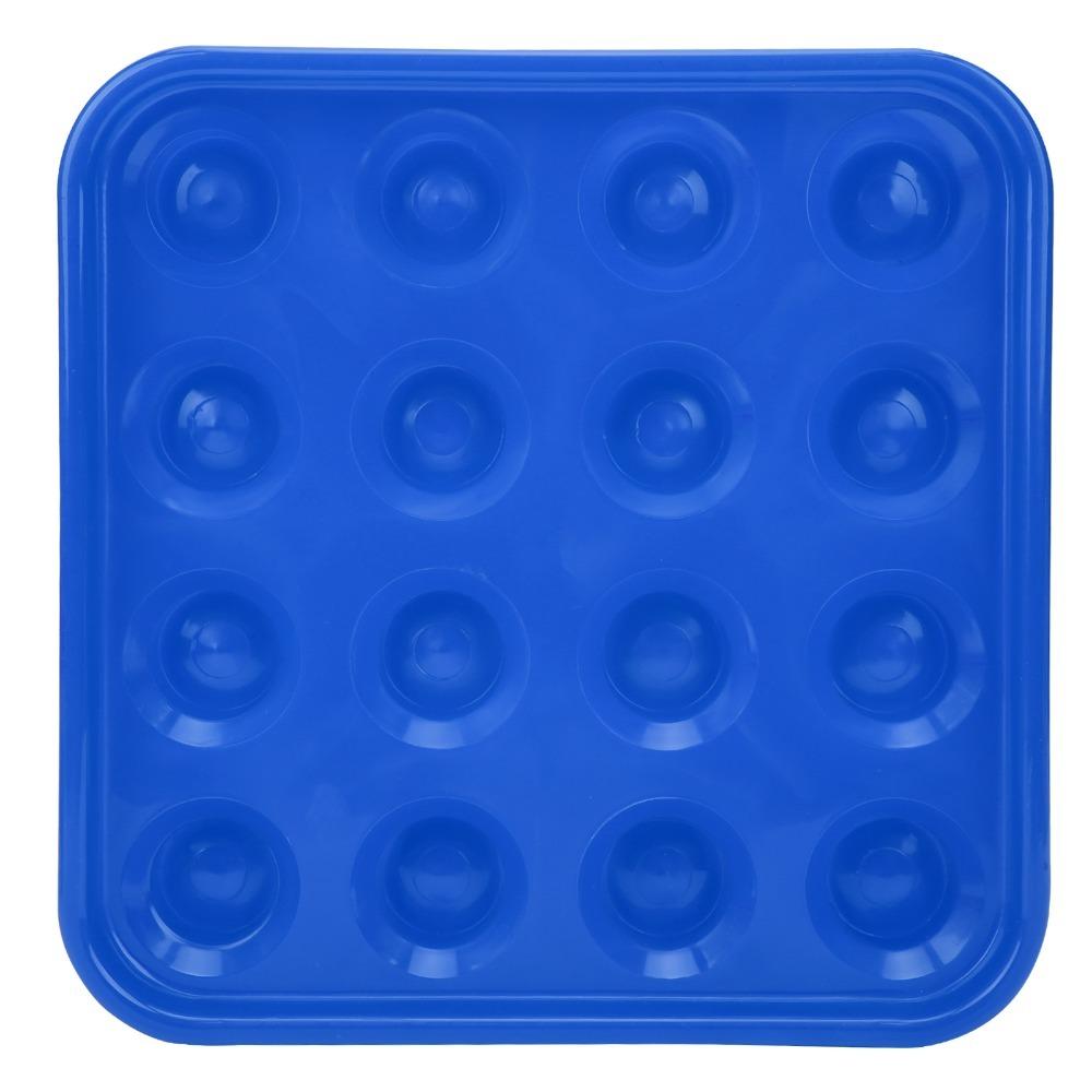 Square Billiard Ball Tray Plastic Billiard Storage Holder Portable Billiard Ball Plate Home Play