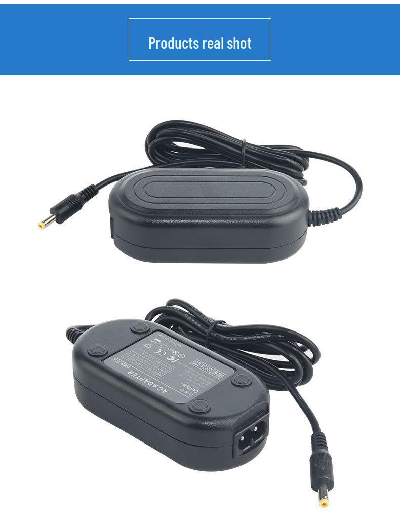 AC8+DCC9 Power Adapter for Panasonic DMC-GF2K, G3, GX1, GF2CK, and G3K BLD10