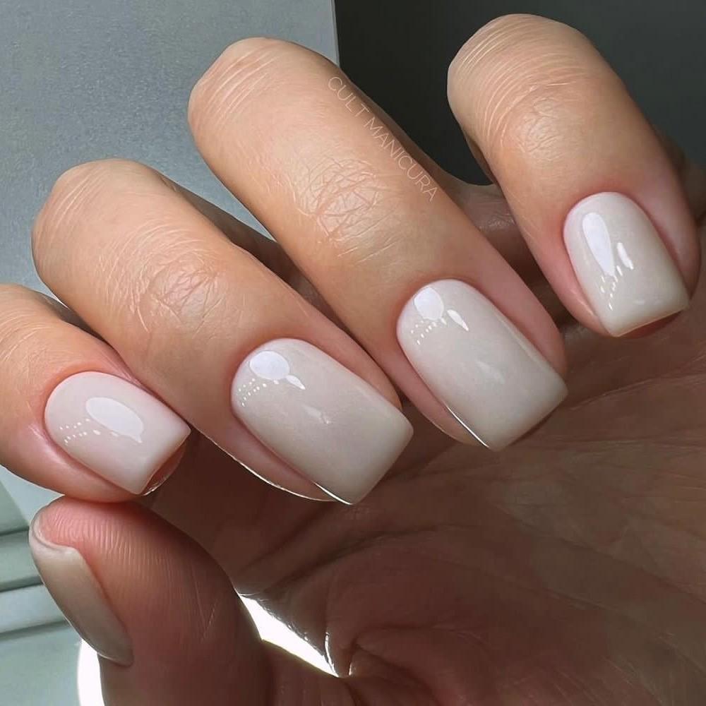 Damskie Proste Średnie i Długie Jednokolorowe Naklejki do Noszenia Nail Art