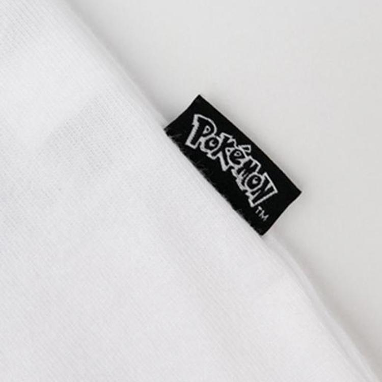 Uniqlo × Pokemon Collaboration Line Pikachu Print Short Sleeve T-Shirt Unisex Tops White UQ422045000