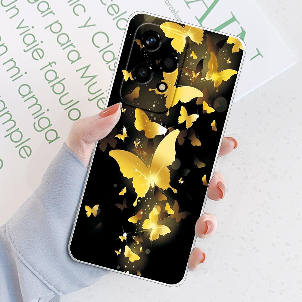 For Honor 200 Lite Case Back Cover For Honor 200 Lite Clear Soft Silicone Protect Phone Case on Honor200Lite 6.7 inch Coque