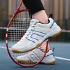 Badminton shoes men's and women's professional non-slip, wear-resistant and breathable rotating button carbon board children's competition training